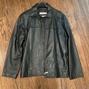 Wilsons Mens Leather Jacket size small